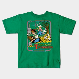 Let's Dig For Treasure Kids T-Shirt